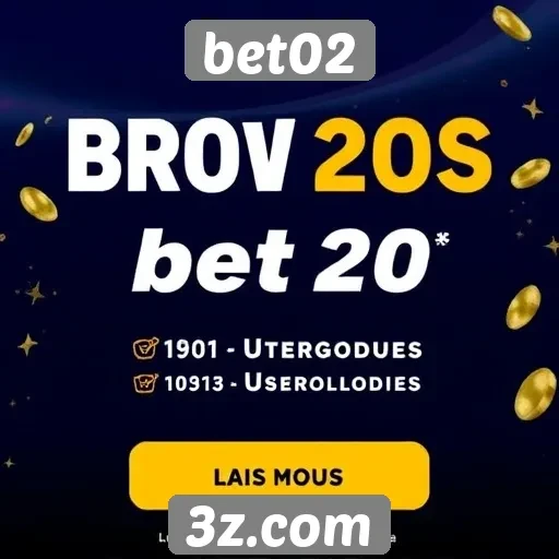 novas promoções e bônus exclusivos no bet02